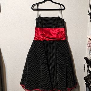 Vintage polka dot dress